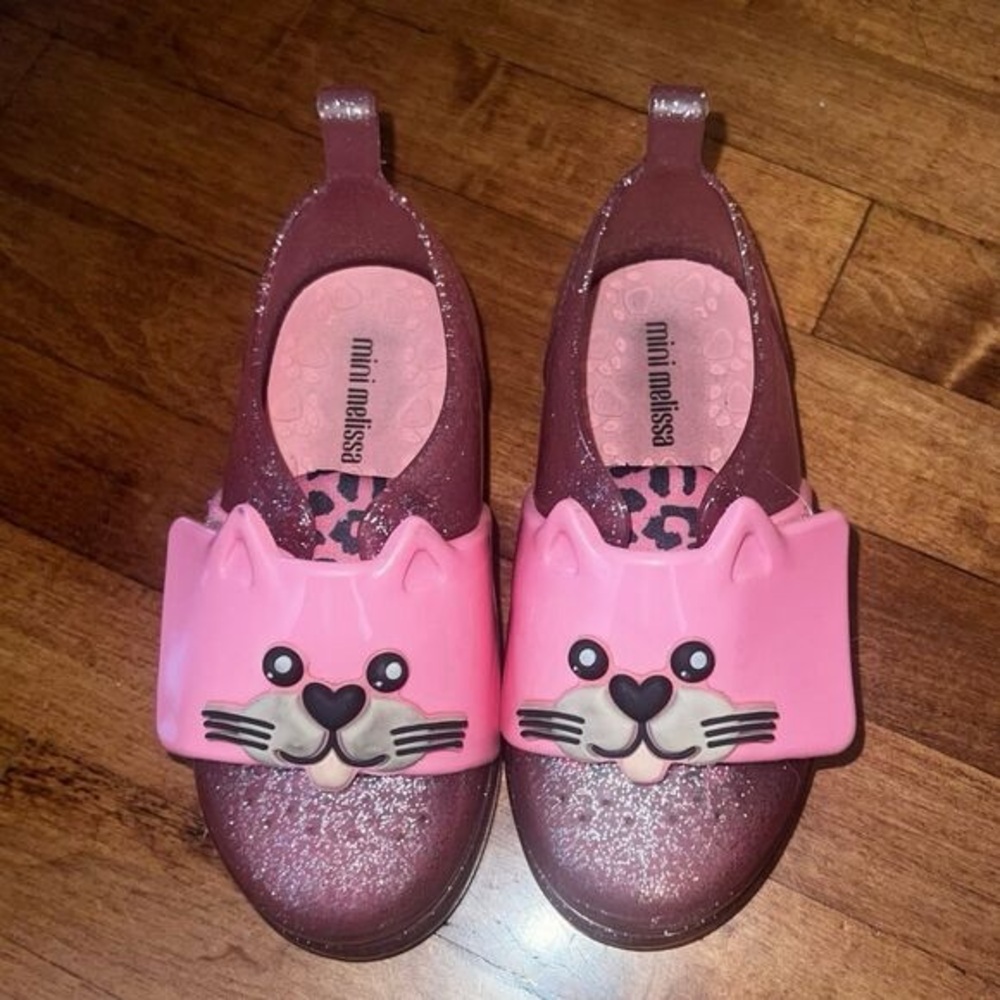 Mini Melissa jelly shoes size 9
